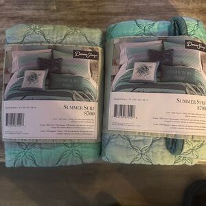 Summer Surf Bedding Set - Green